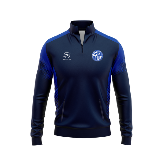 ADULT QTR ZIP TRACKSUIT TOP